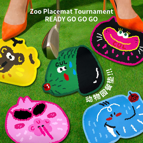 CUL宠物猫碗地垫猫咪吃饭垫子