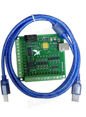 正版飞雕卡工业级 数控铣床雕刻机Mach3USB接口运动控制卡接口板