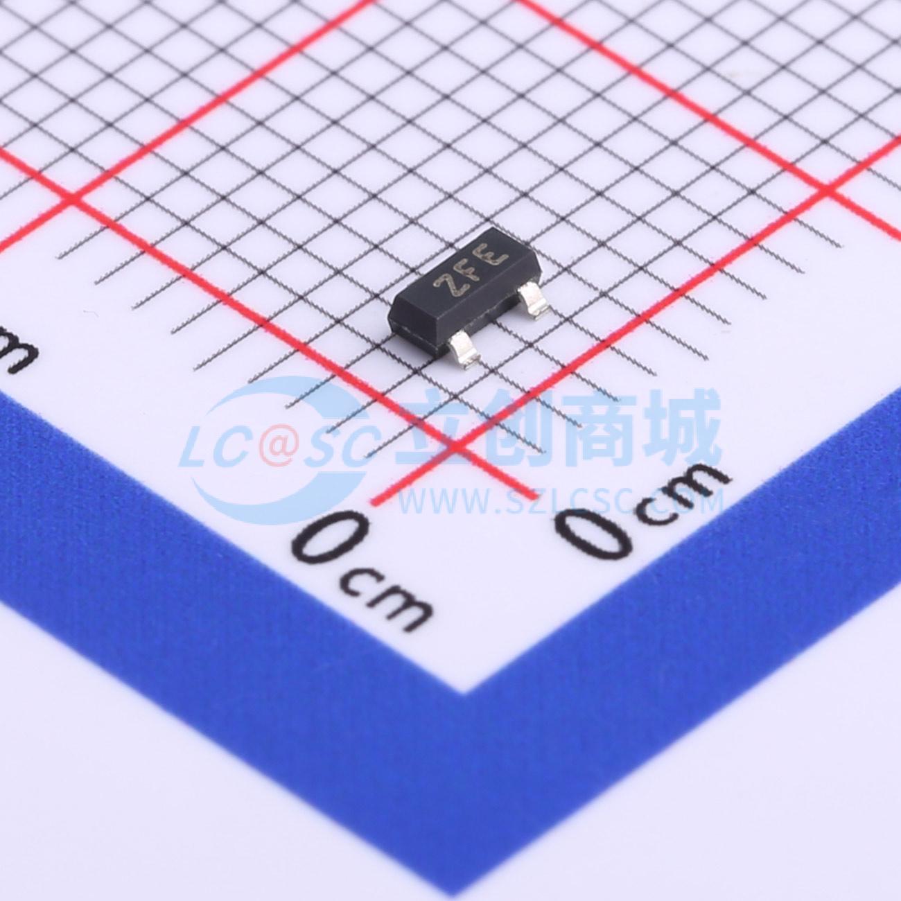 达林顿管 BCV46TA SOT-23 PNP 60V DIODES(美台) 电子元器件配单
