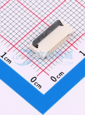 连接器 KH-FPC0.5-H2.0SMT-14P-QCHF SMD,P=0.5mm 14P 翻盖式