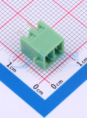 插拔式接线端子KF2EDGVG-3.5-2P 插件3.5mm 1x2P 板端/插座-闭口