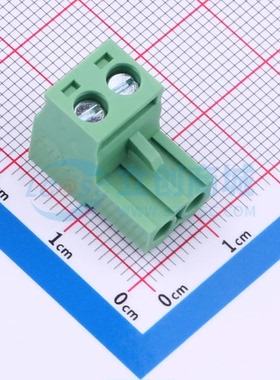 插拔式接线端子XDCBK-2A508G-4-3G61 P=5.08mm 1x2P 公插头