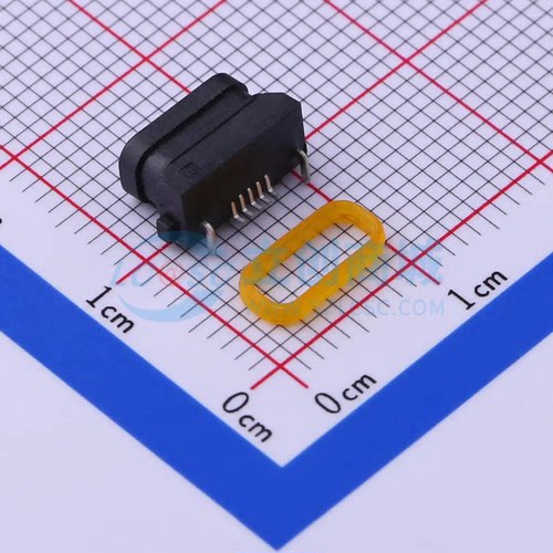 USB连接器 U-E-M7SS-Y-4 SMD 母 5P 原装正品