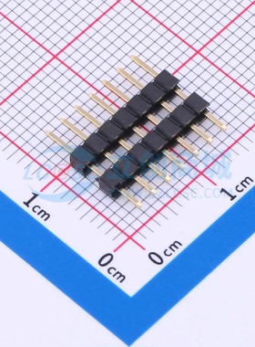 排针 X4612WV-07I-C40D28-E60 插件,P=2mm 1x7P 方针 原装正品