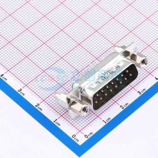 直插 VGA连接器 正品 原装 15P 公 插件 L717SDAH15POL2RM8 Sub