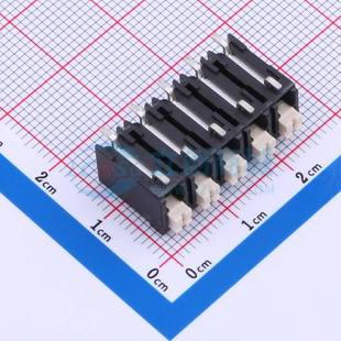 50005BP1 SMD P=5mm 弹簧式 卧贴 SMT 1x5P 黑色 接线端子JL212R