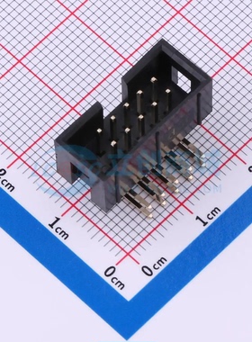 排针 GPHB204-0502A001A1BC 弯插,P=2.54mm 2x5P 方针 原装正品