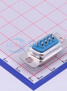 D-Sub/VGA连接器 GDR09F-180 - 母 焊线式 9P 原装正品