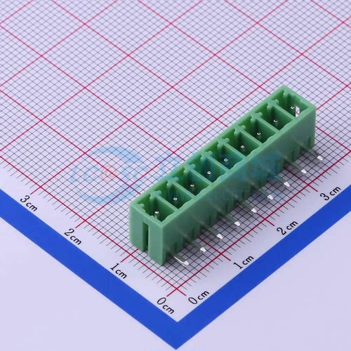 插拔式接线端子KF2EDGR-3.81-9P 弯插3.81mm 1x9P 板端/插座-闭口