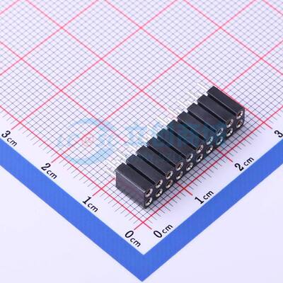 排母 MF254V-12-20-1000-H70 插件,P=2.54mm 2x10P 圆孔 电子元器