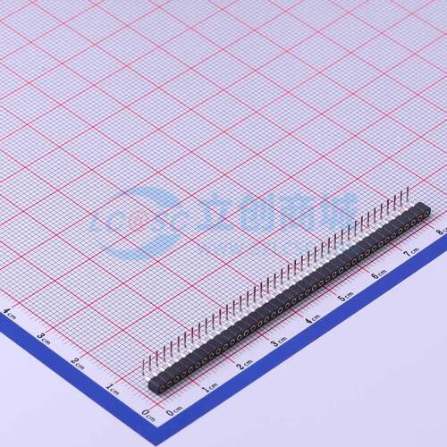 排母 MF200R-11-40-0960 弯插,P=2mm 1x40P 圆孔 电子元器件配单