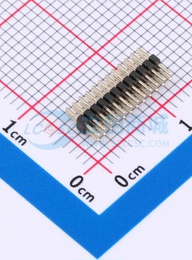 排针 A100M01-0B24P51-H10A20 插件,P=1mm 2x12P 方针 双排 原装