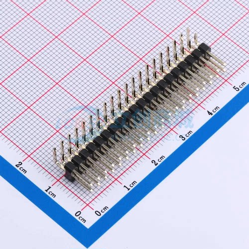 排针 P125-1220A0BR138A1 弯插,P=2.54mm 2x20P 方针 原装正品