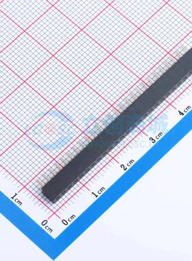 排母 DW200R-11-26-43 插件,P=2mm 1x26P 方孔 电子元器件配单