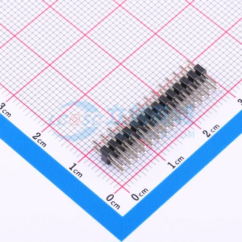 排针 HB-PH8-200214PB2GOP 插件,P=2mm 2x14P 方针 原装正品