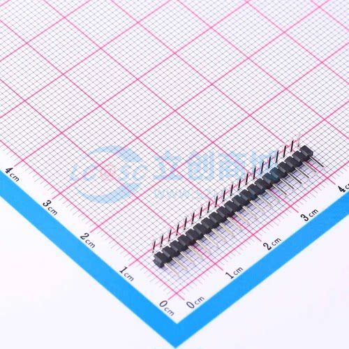 排针 PZ200-1-20-W 弯插,P=2mm 1x20P 方针 原装正品
