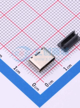 USB连接器 TYPE-C-336-LSRH600 SMD 母 立贴 6P 原装正品