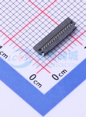 连接器 HC-FPC-03-10-31RLTAG SMD,P=0.3mm,卧贴(交错脚) 31P 翻
