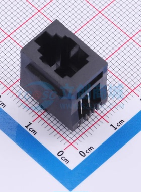 以太网连接器(RJ45 RJ11) R-RJ11S04P-A004插件 原装正品