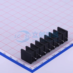 栅栏式 1x8P 7.62 插件7.62mm 直针 接线端子DBT30C
