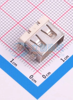 USB连接器 905-761A203S10200 SMD USB 2.0 母 沉板 原装正品