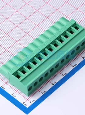 插拔式接线端子MX2EDGKB-5.08-12P-GN01-Cu-Y-A插件5.08mm 1x12P