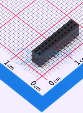 排母 CSEC202-1202A001R1AC SMD,P=1.27mm 2x12P 方孔 电子元器件
