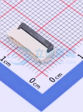 连接器 KH-FPC0.5-H2.0SMT-18P-QCHF SMD,P=0.5mm 18P 翻盖式