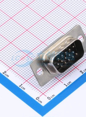D-Sub/VGA连接器 DS1035-15MBNSiSS 插件 公 焊线式 15P 原装正品