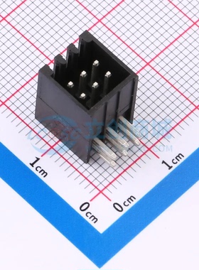 插拔式接线端子KF2EDGER-2.54-2*3P 弯插2.54mm