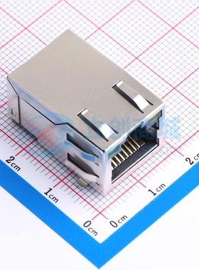 以太网连接器(RJ45 RJ11) HC632701A-M906-A SMD RJ45插座 带LED