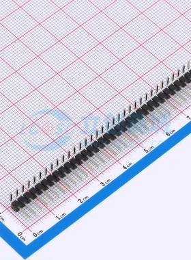 排针 KH-2.54PH90-1X33P-L13.8 弯插,P=2.54mm 1x33P 单排 原装正