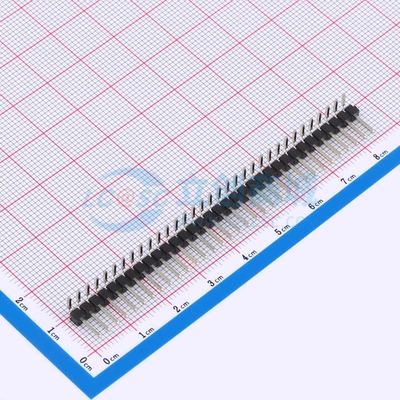 排针 KH-2.54PH90-1X33P-L13.8 弯插,P=2.54mm 1x33P 单排 原装正