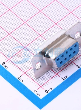 D-Sub/VGA连接器 X0109FT7BL1 插件 母 焊线式 9P 原装正品