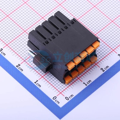 插拔式接线端子KF2EDGKSM-3.5-2*5P P=3.5mm 2x5P 公插头 螺丝固
