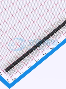 排针 KH-2.54PH-1X33P-L13.5-WT SMD,P=2.54mm,卧贴 1x33P 单排