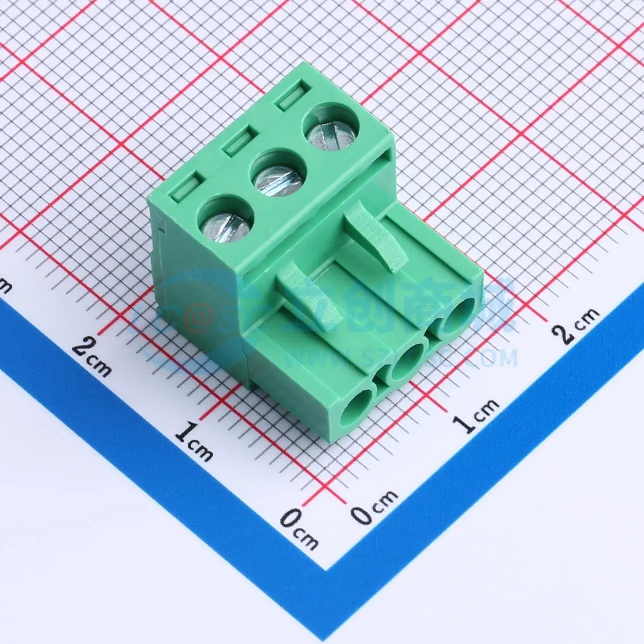 插拔式接线端子MX2EDGK-5.08-03P-GN01-Cu-Y-A P=5.08mm 1x3P 3P