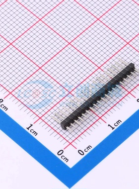 排针 PZ1.27-UP1D-19A 插件,P=1.27mm 1x19P 方针 原装正品