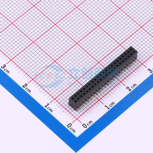 排母 HC-PM127-4.3H-2x22PS SMD,P=1.27mm 2x22P 方孔 电子元器件