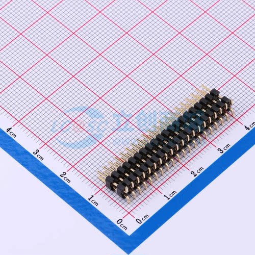 排针 X4622WVS-2x20I-C40D64-E60 SMD,P=2mm 2x20P 方针 原装正品