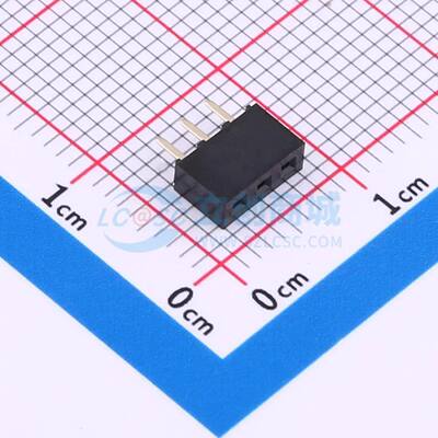 排母 CSFA101-0302A001R1AC 插件,P=2mm 1x3P 方孔 电子元器件配