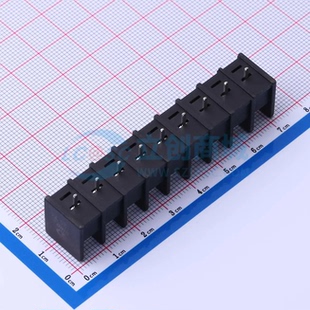 栅栏式 1x9P 7.62 插件7.62mm 直针 接线端子DBT30C