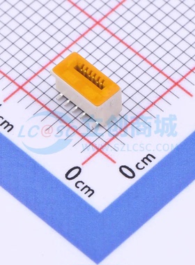 连接器 FPC-0.5AD-6PB SMD,P=0.5mm 6P 抽屉式 单侧触点/垂直