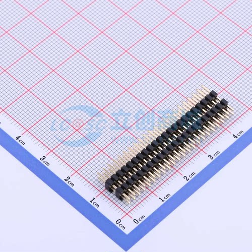 排针 X4622WV-2x22I-C40D28-E60 插件,P=2mm 2x22P 方针 原装正品