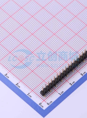 排针 X6511WVS-19H-C60D48R1 SMD,P=2.54mm(交错脚) 1x19P 方针