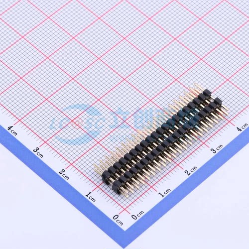 排针 X4622WV-2x20I-C40D28-E60 插件,P=2mm 2x20P 方针 原装正品