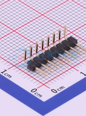 排针 X4611WR-08I-C40D28 弯插,P=2mm 1x8P 方针 原装正品