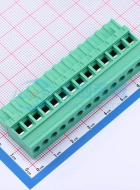 插拔式接线端子MX2EDGKA-5.08-14P-GN01-Cu-Y-A插件5.08mm 1x14P