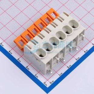 插件 弹簧式 7.5 P=7.5mm 接线端子KF206A