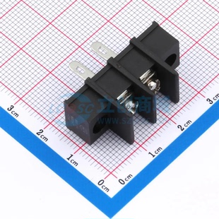 02P BK01 插件7.62mm 接线端子MX25HM 1x2P 7.62 栅栏式